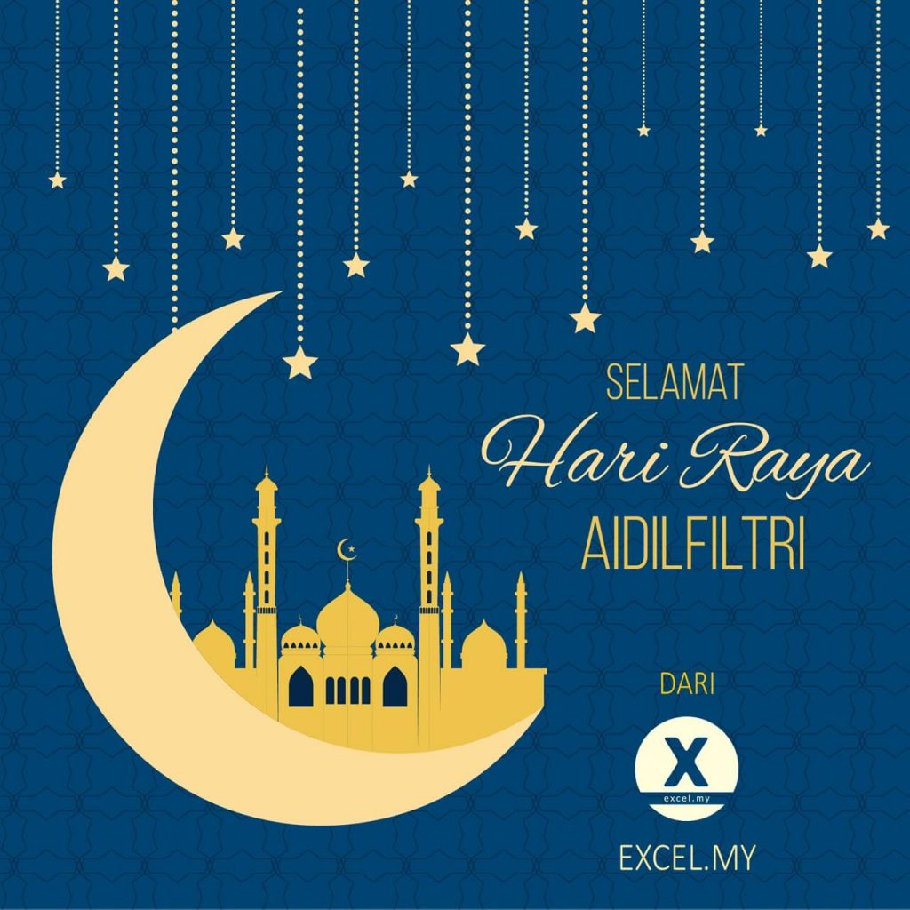 Happy Eid Mubarak - excel.my Microsoft Excel Bootcamp Malaysia